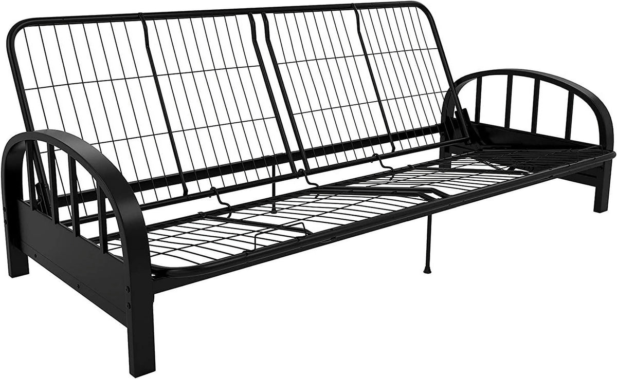 Black Metal Futon Frame W875600