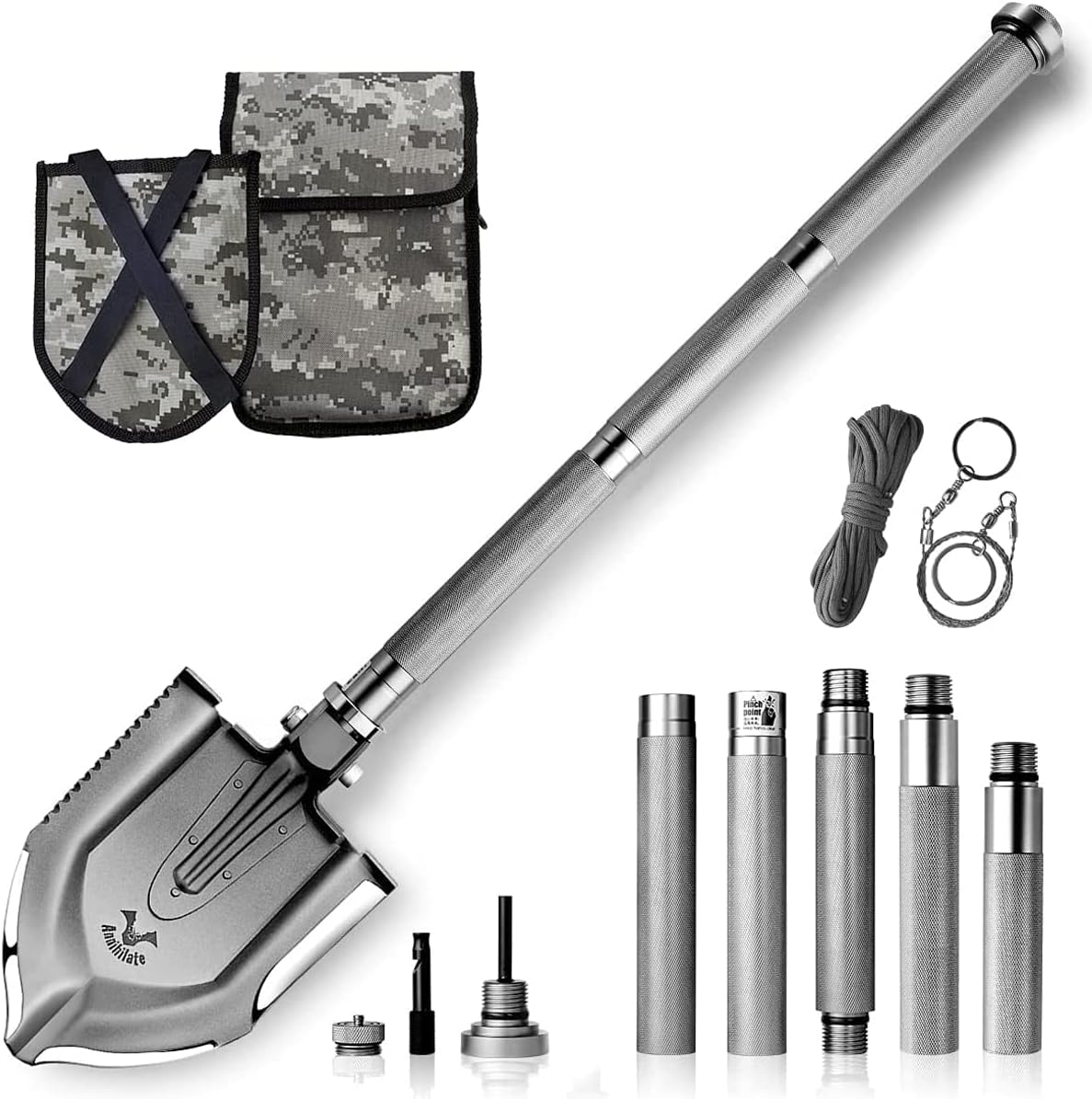 Folding Multifunctional Survival Shovel S41189