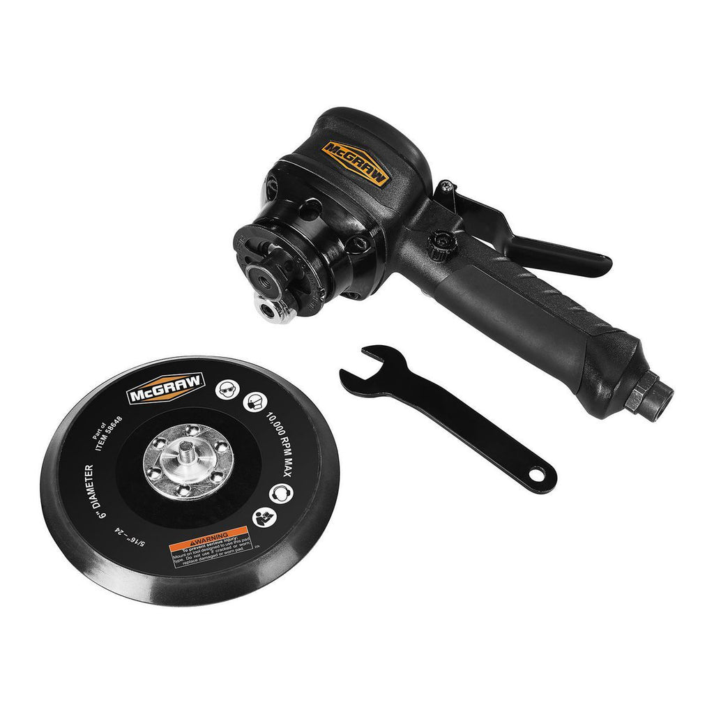 6 in. Dual-Action Air Sander N465