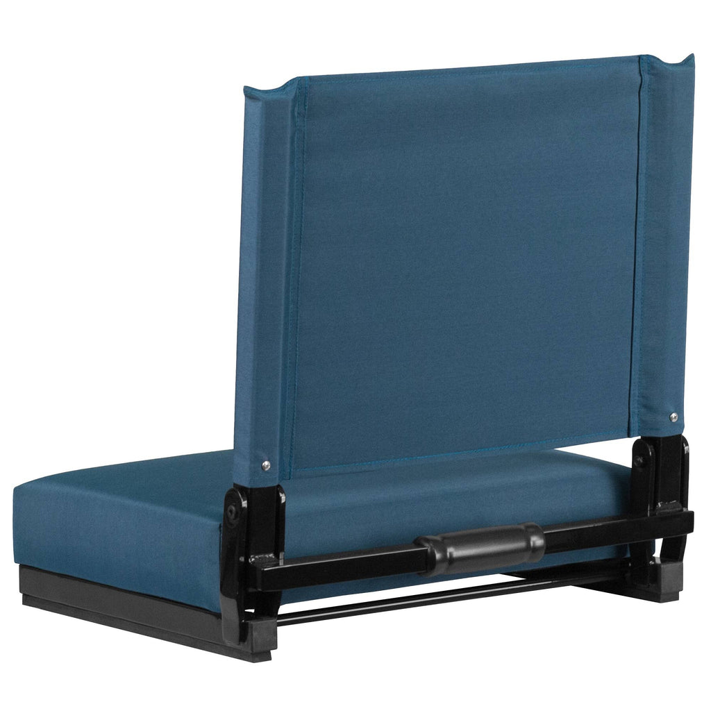 Teal Blue Grandstand Comfort Ultra Padded Seat C8771