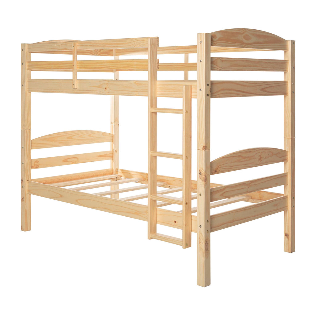 Twin Over Twin Solid Wood Bunk Bed K860311