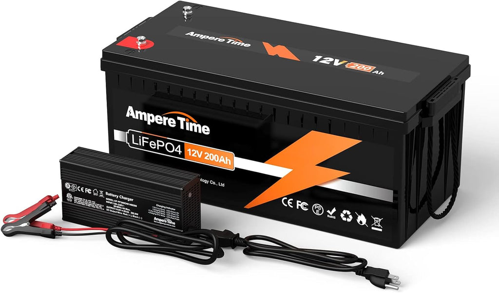 12V 300Ah LiFePO4 Battery with 20A Charger R2891
