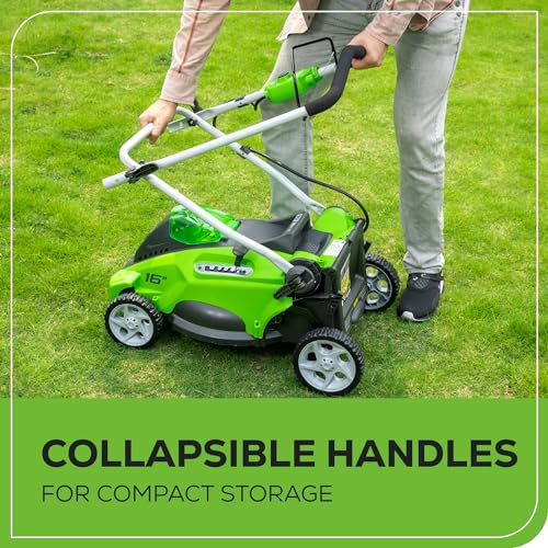 40V 21" Brushless Cordless Self-Propelled Lawn Mower with 5.0Ah Battery and Charger T84728