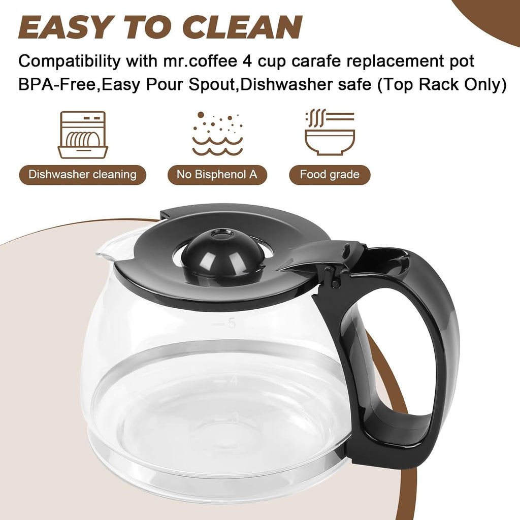 4-Cup Glass Carafe G251