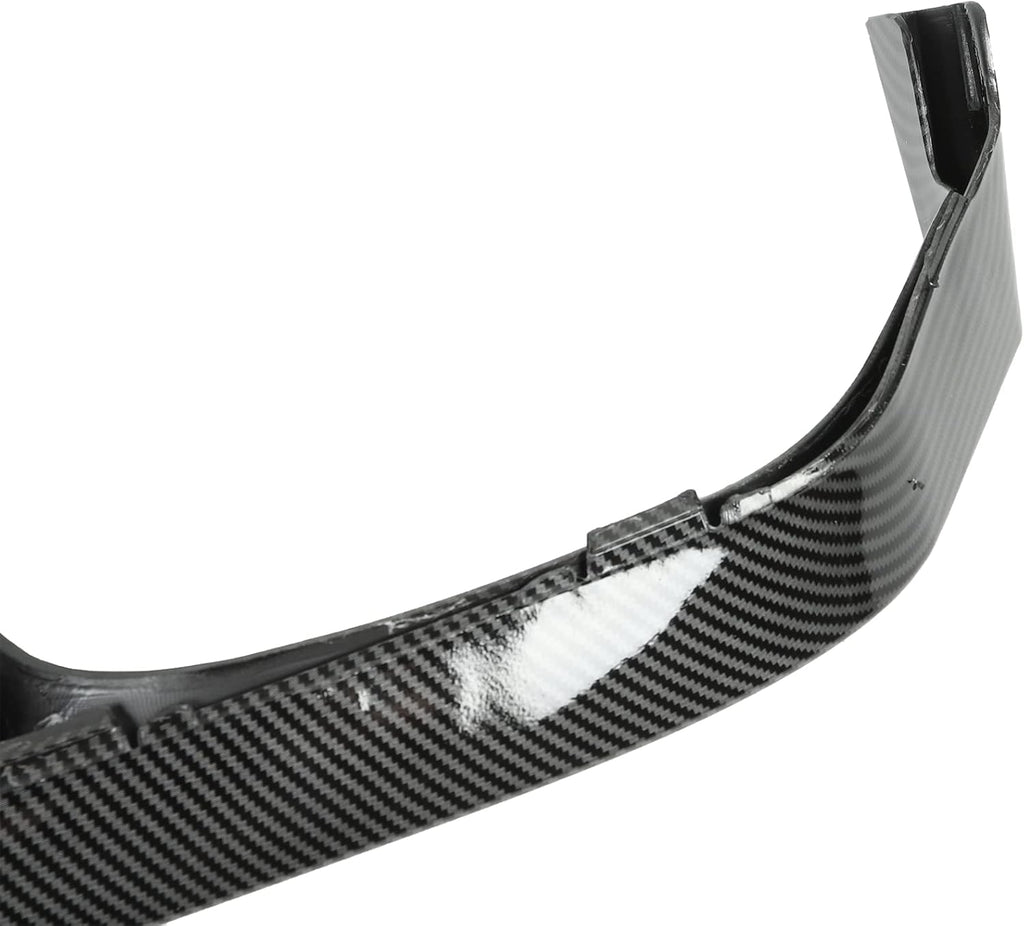 3PCS Rear Bumper Diffuser Carbon Fiber Style F786