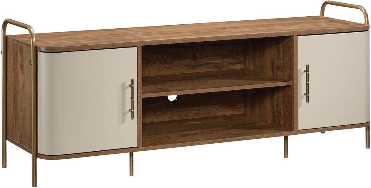 Sindoori Mango Finish Entertainment Credenza D42933