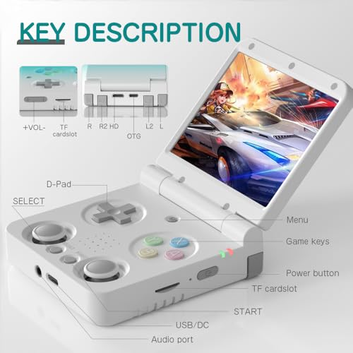 3.5'' IPS Screen Linux Handheld Gaming Console with HDMI Q9627