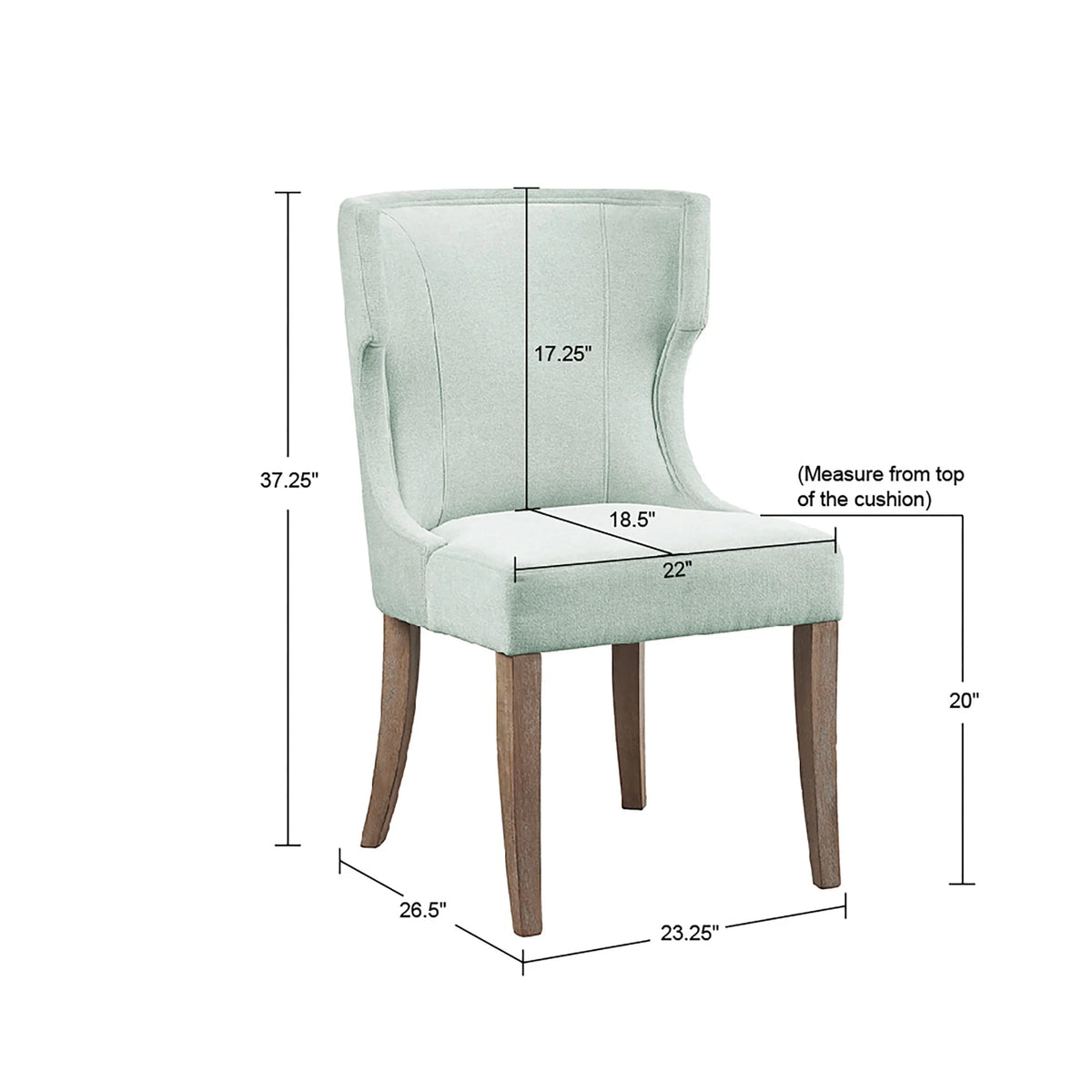 Upholstered Wingback Dining Chair M47918
