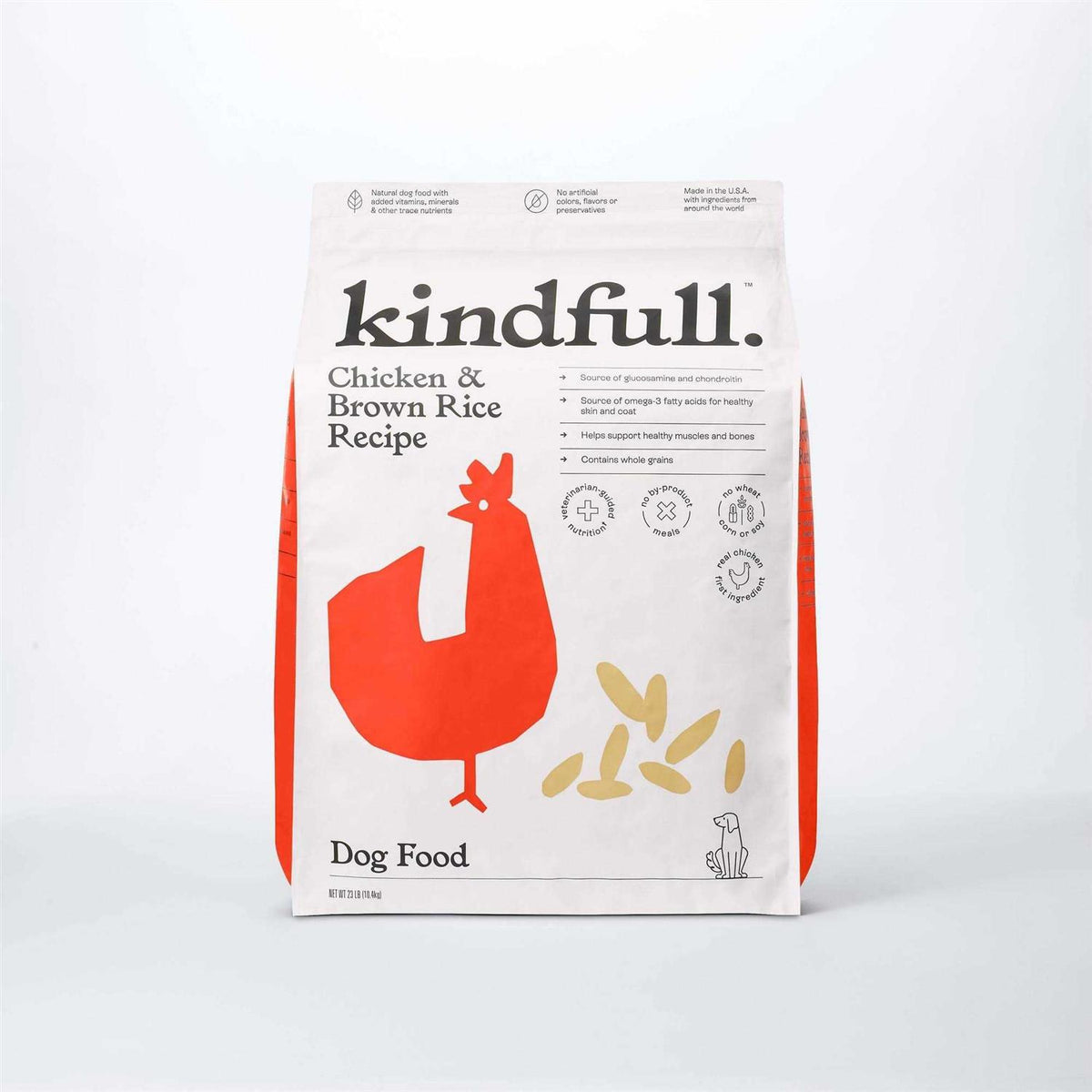 Chicken and Brown Rice Recipe Dry Dog Food F7126
