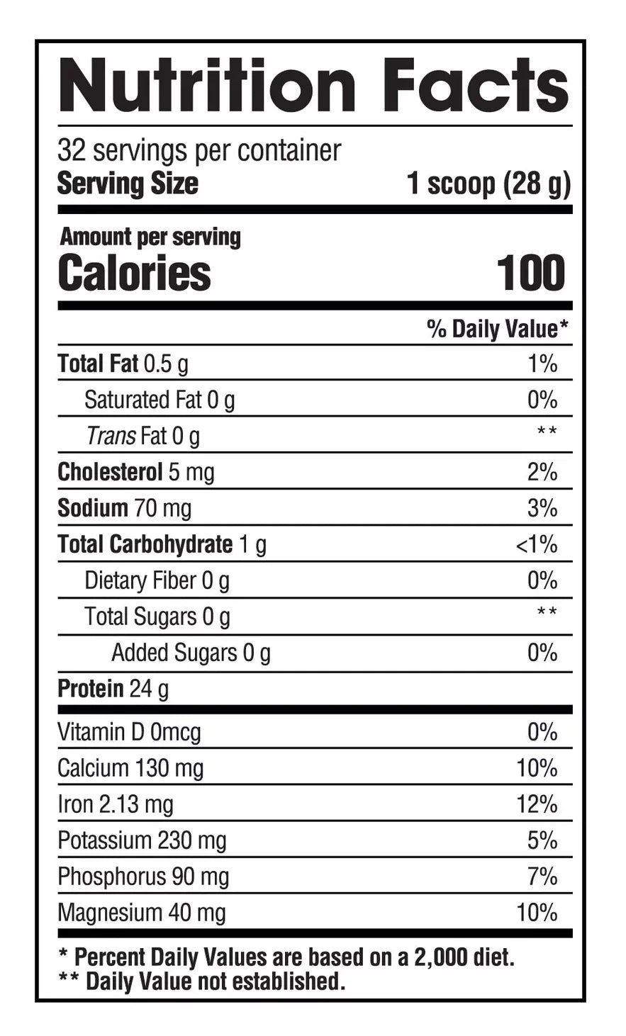 Whey Protein Isolate 32 Servings Chocolate Coconut Z710