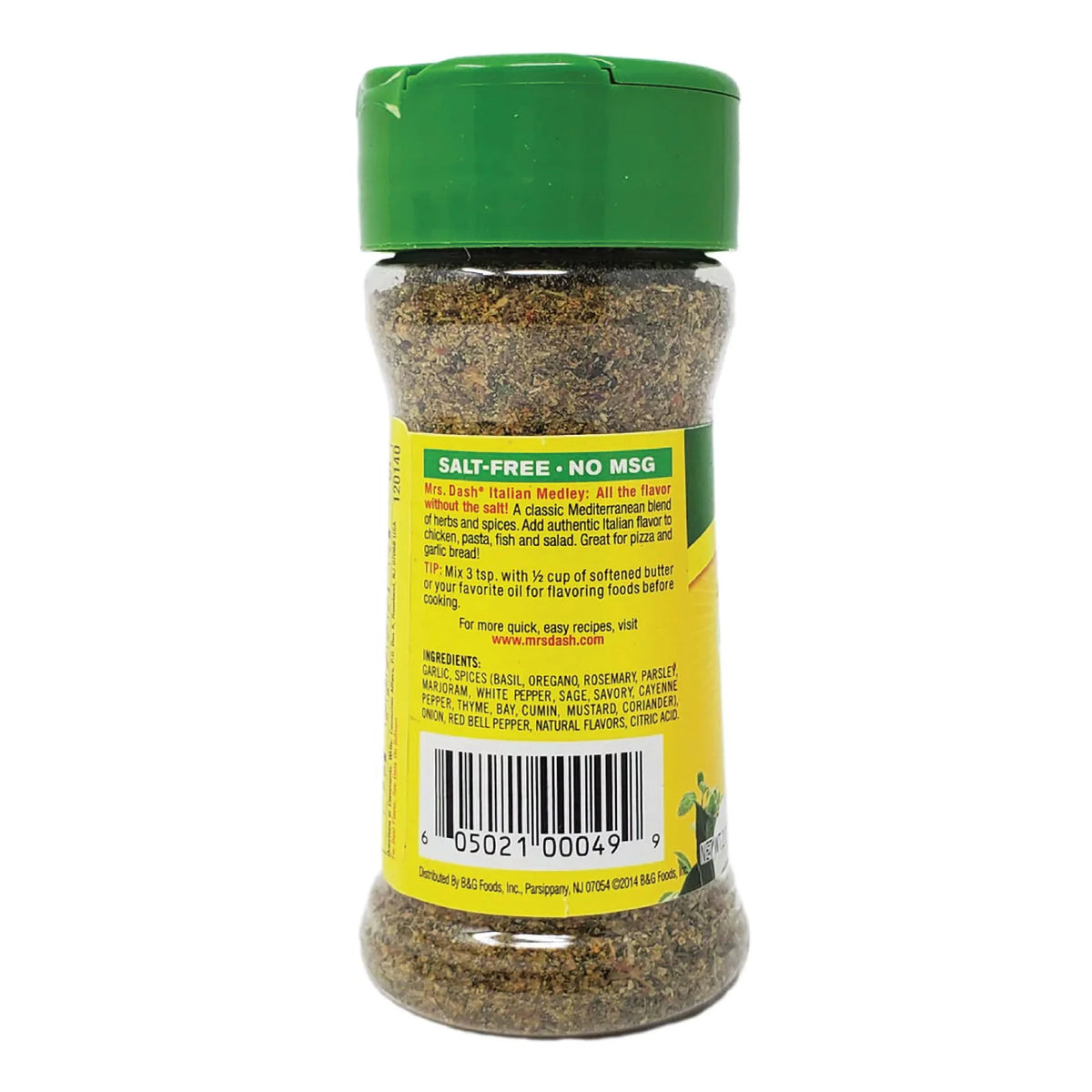 Salt Free Italian Medley Seasoning Blend 2oz K78700