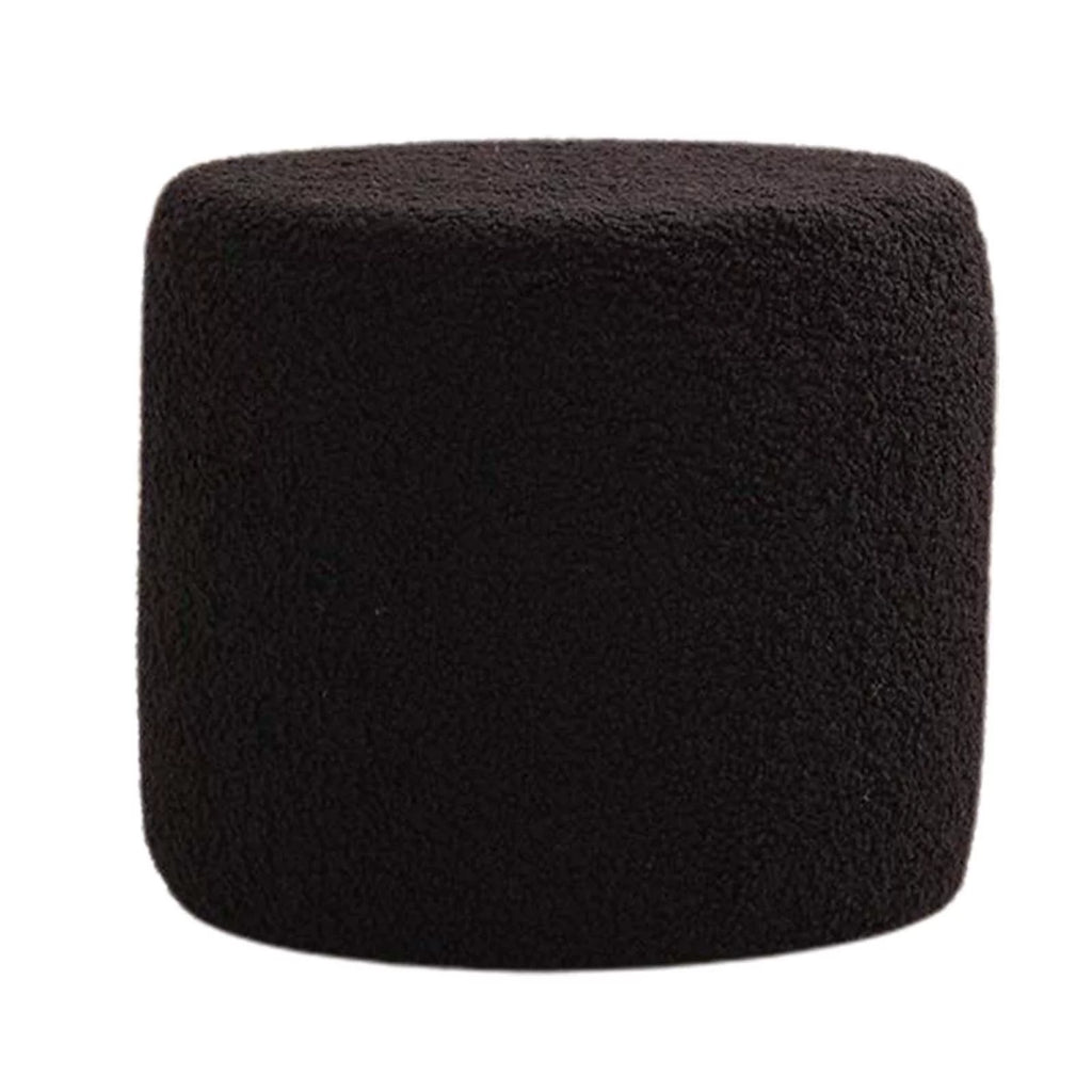 Black Foot Rest Stool Q7487