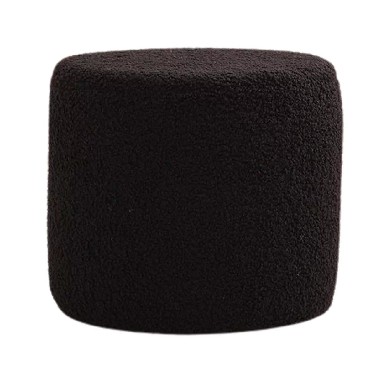 Black Foot Rest Stool Q7487