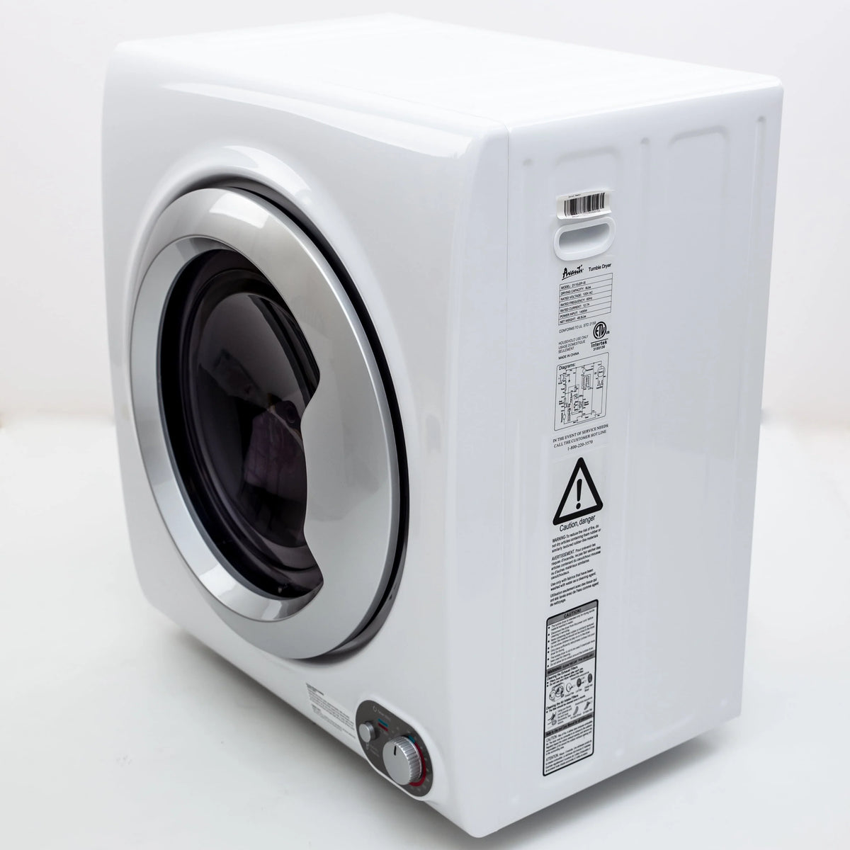 2.6 Cu. Ft. Front Load Electric Dryer White B799839