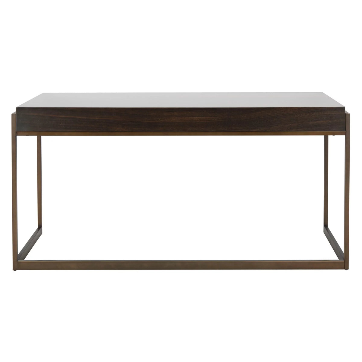 Brown 3 Drawer Writing Desk L4233