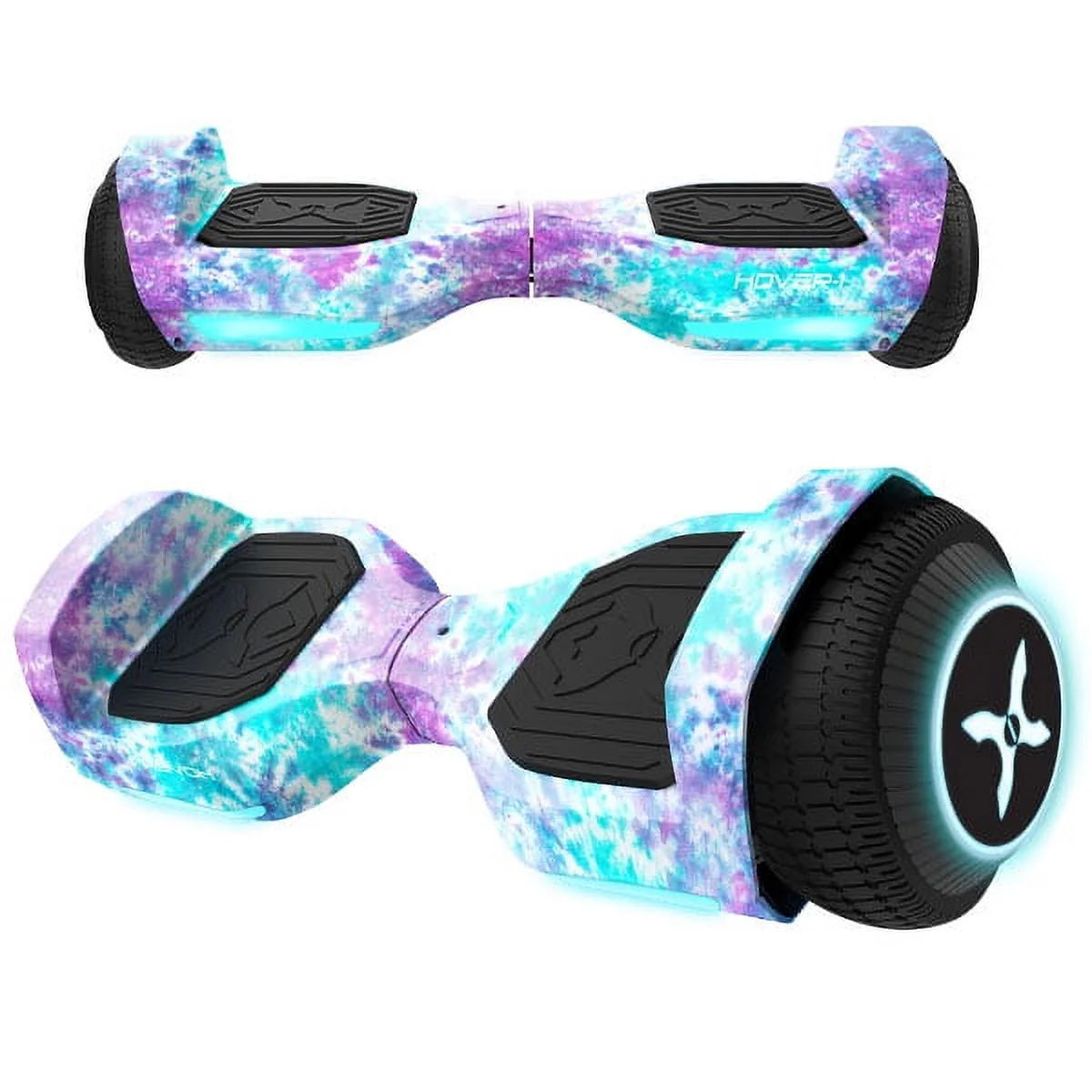 Black Hoverboard with LED Headlights L275