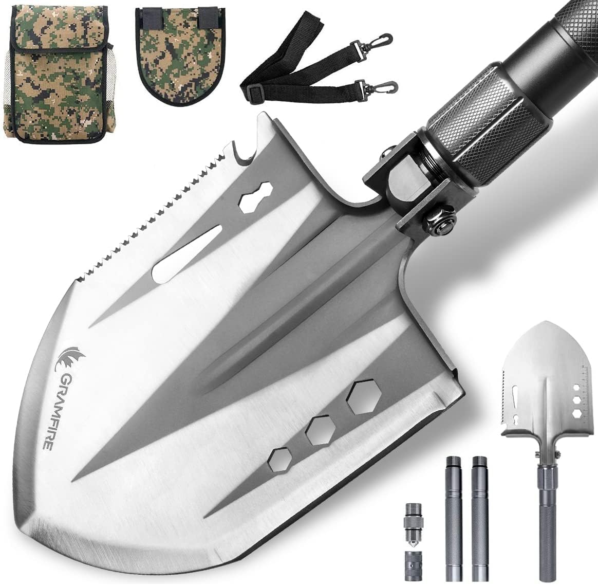 Folding Multifunctional Survival Shovel S41189
