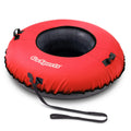 Red 40" Hard Bottom Snow Tube with Canvas Cover C2372