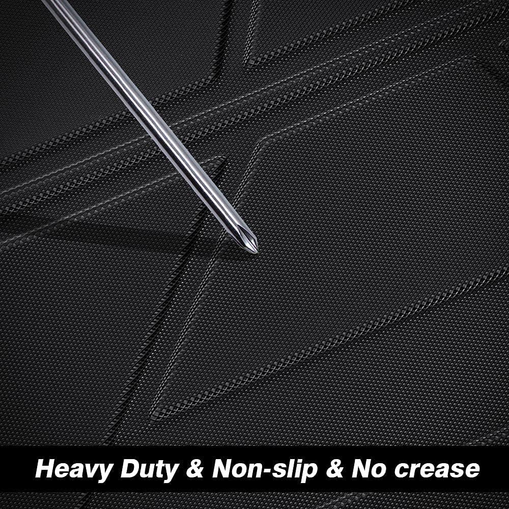 Custom Fit Heavy Duty Rubber Trunk Liner Tray Pack of 2 X7253