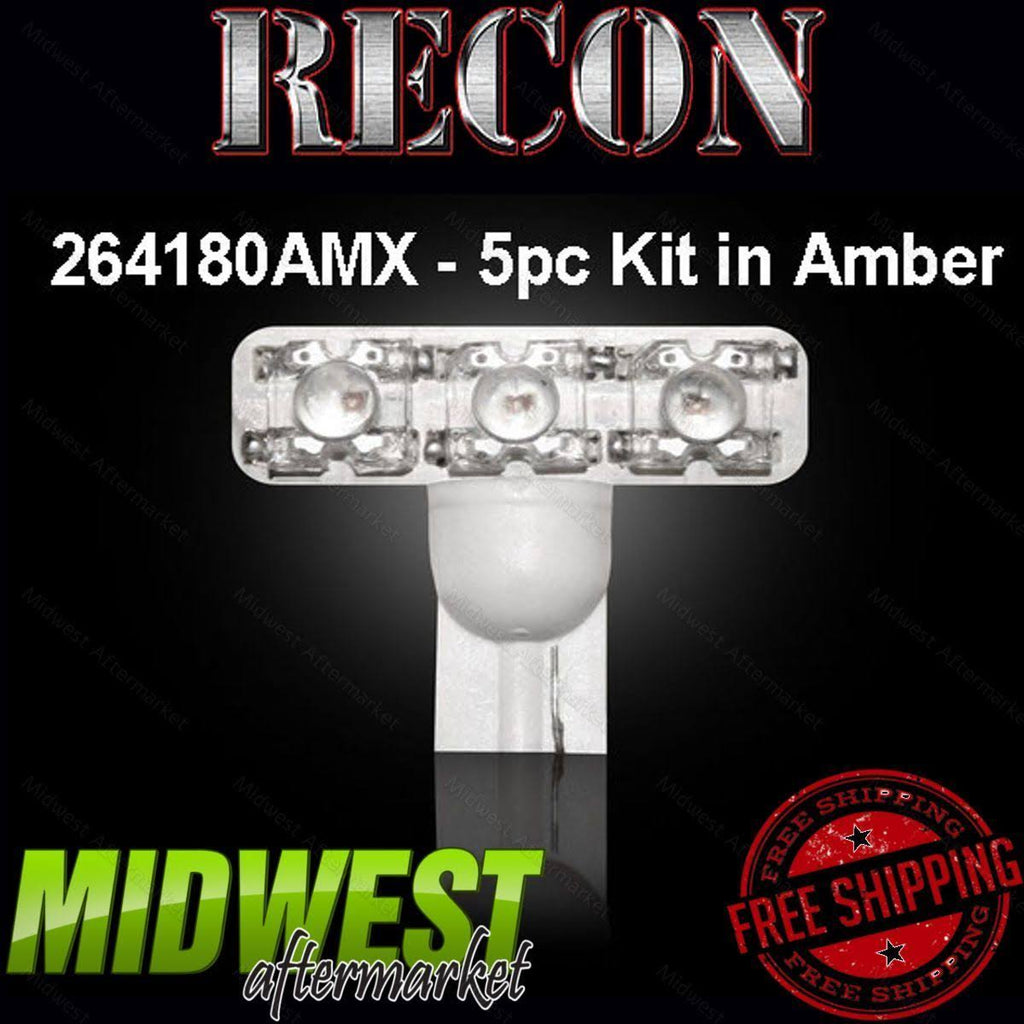 Amber 1-Watt LED Cab Light Bulbs I67155