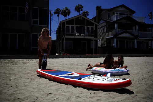10'6" Inflatable Paddle Board with Complete SUP Kit K7694