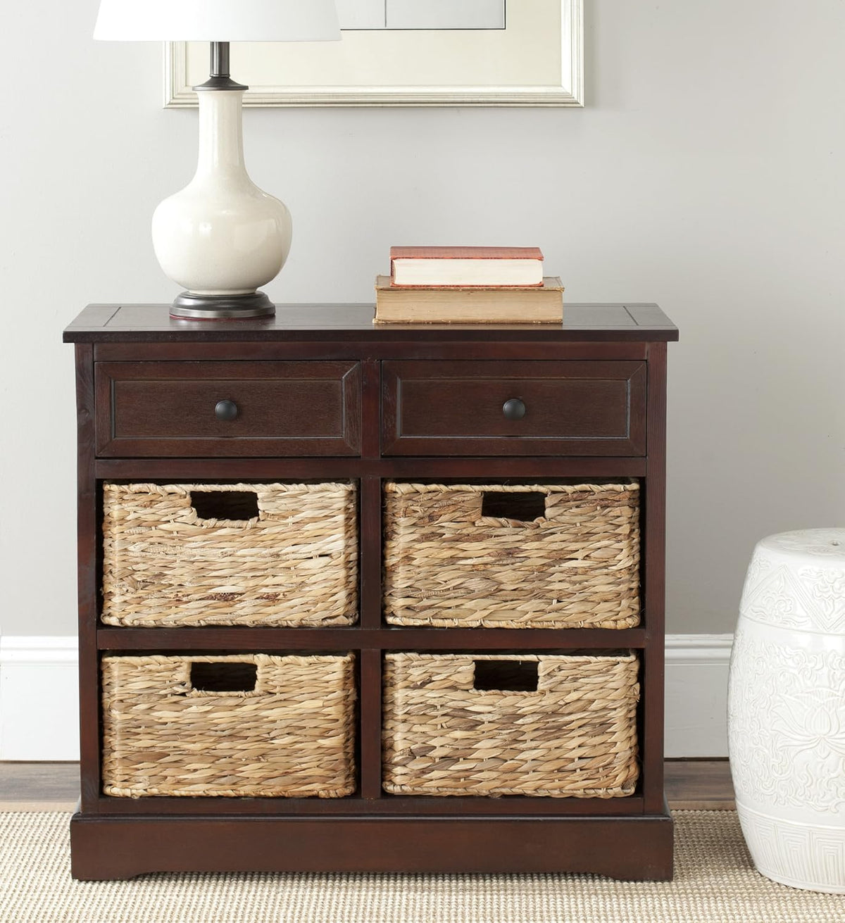 Vintage Grey Storage Unit O249281
