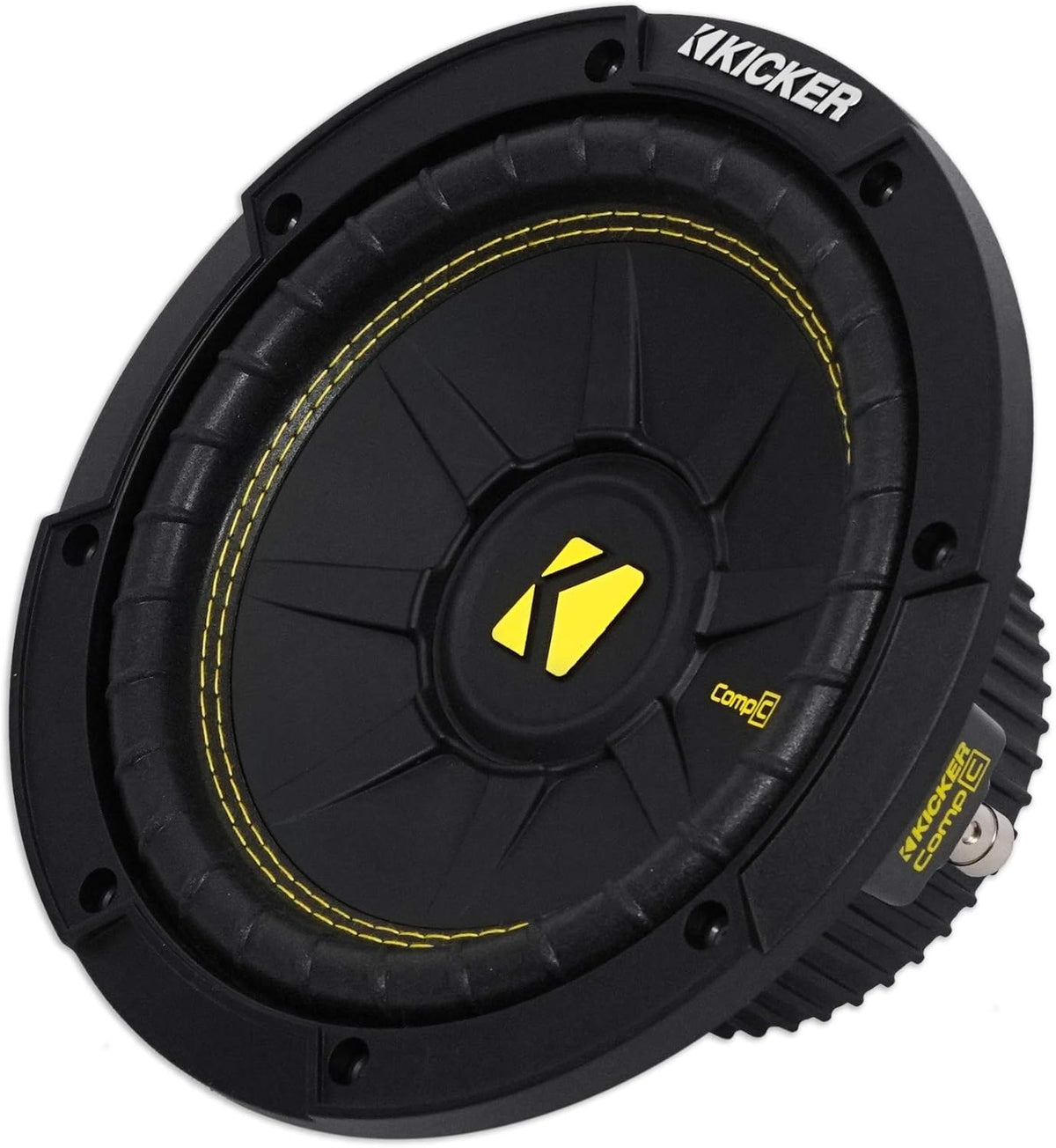 Black Pack of 2 8 Inch Car Audio Subwoofer Z332