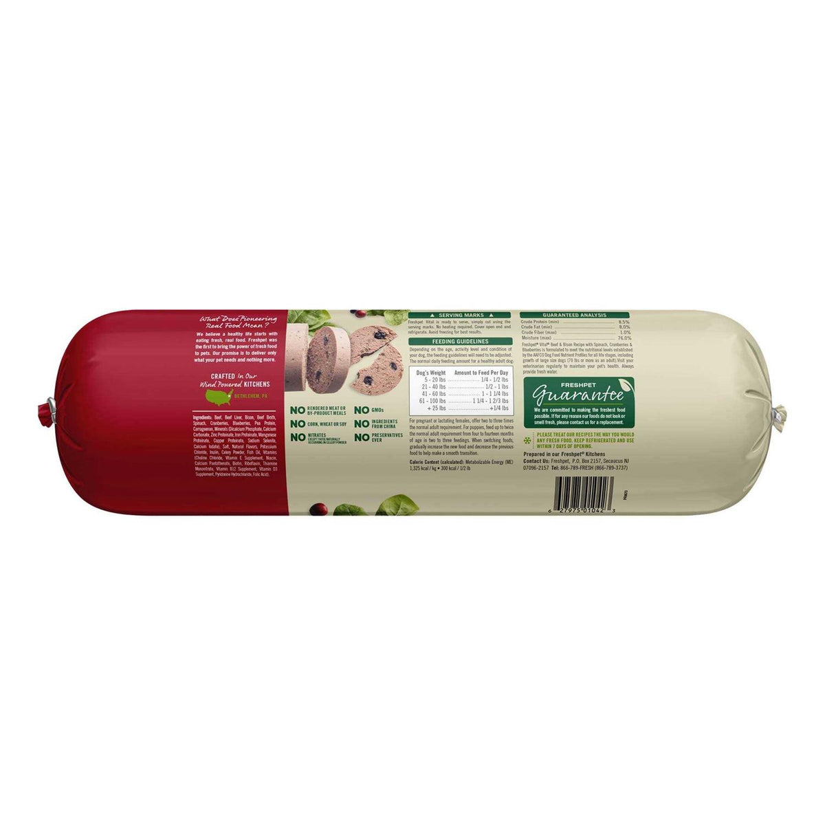 Grain-Free Beef & Bison Fresh Dog Food U79359