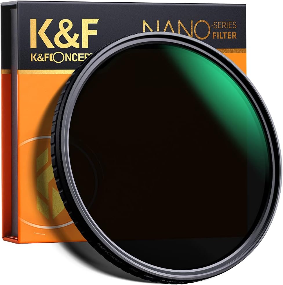 67mm Variable ND Filter ND2-ND32 Camera Lens Filter with Multi-Layer Coatings Pack of 2 G399