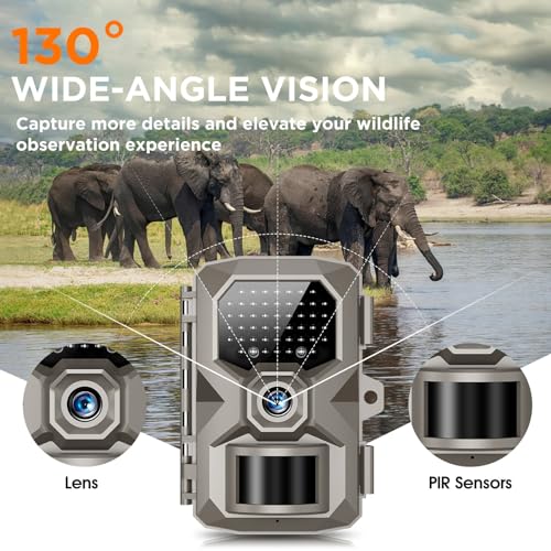 4K 48MP Trail Camera with Night Vision M40597