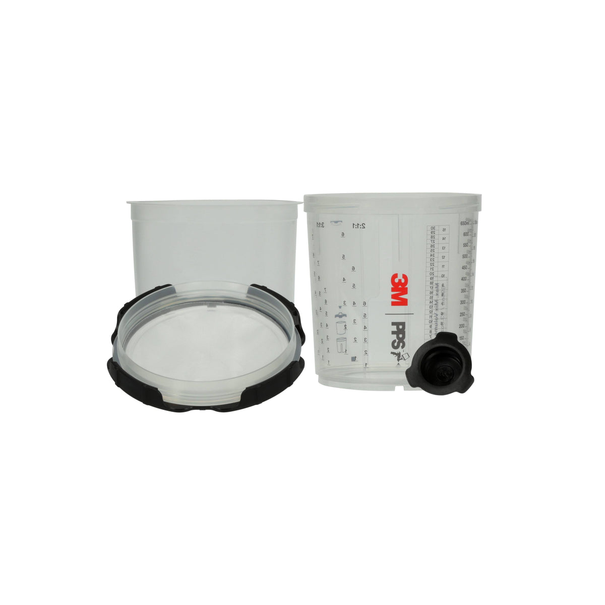 PPS Series 2.0 Spray Cup System Kit, Standard 22 fl oz 650 ml, 200 Micron Filter M69044
