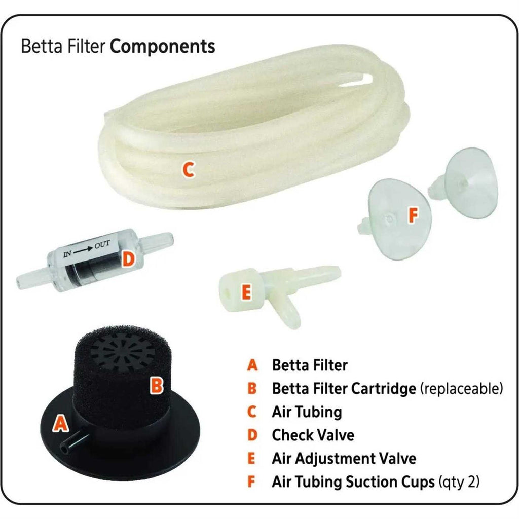 Betta Filter with Volcano S476