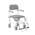 Aluminum Shower Commode Transport Chair, 275 lbs. Capacity P445288