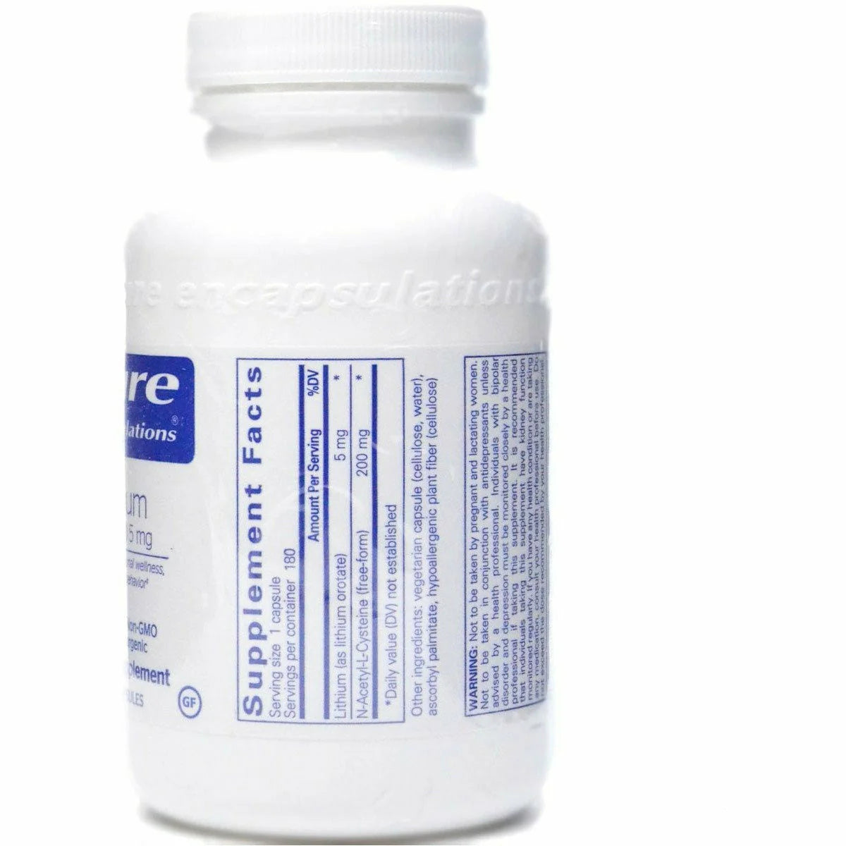 Lithium (Orotate) 5 mg H802181
