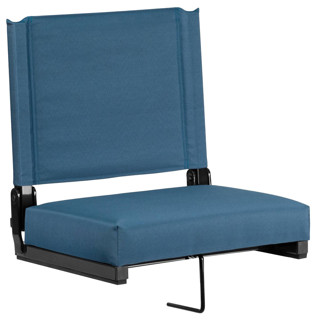 Teal Blue Grandstand Comfort Ultra Padded Seat C8771