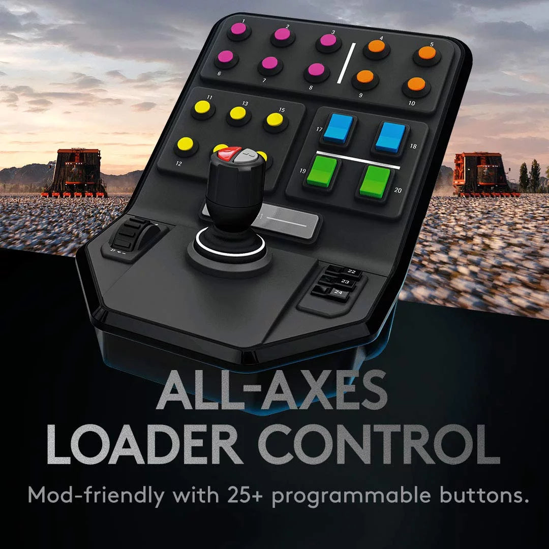 Simulation Wheel, Pedals and Side Panel Control Deck B34304