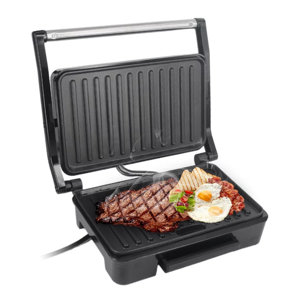Nonstick Stainless Steel Panini Maker T794533
