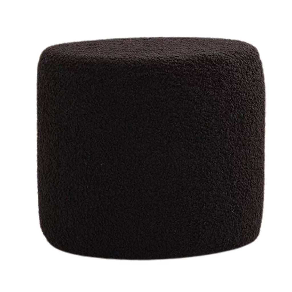Black Foot Rest Stool Q7487
