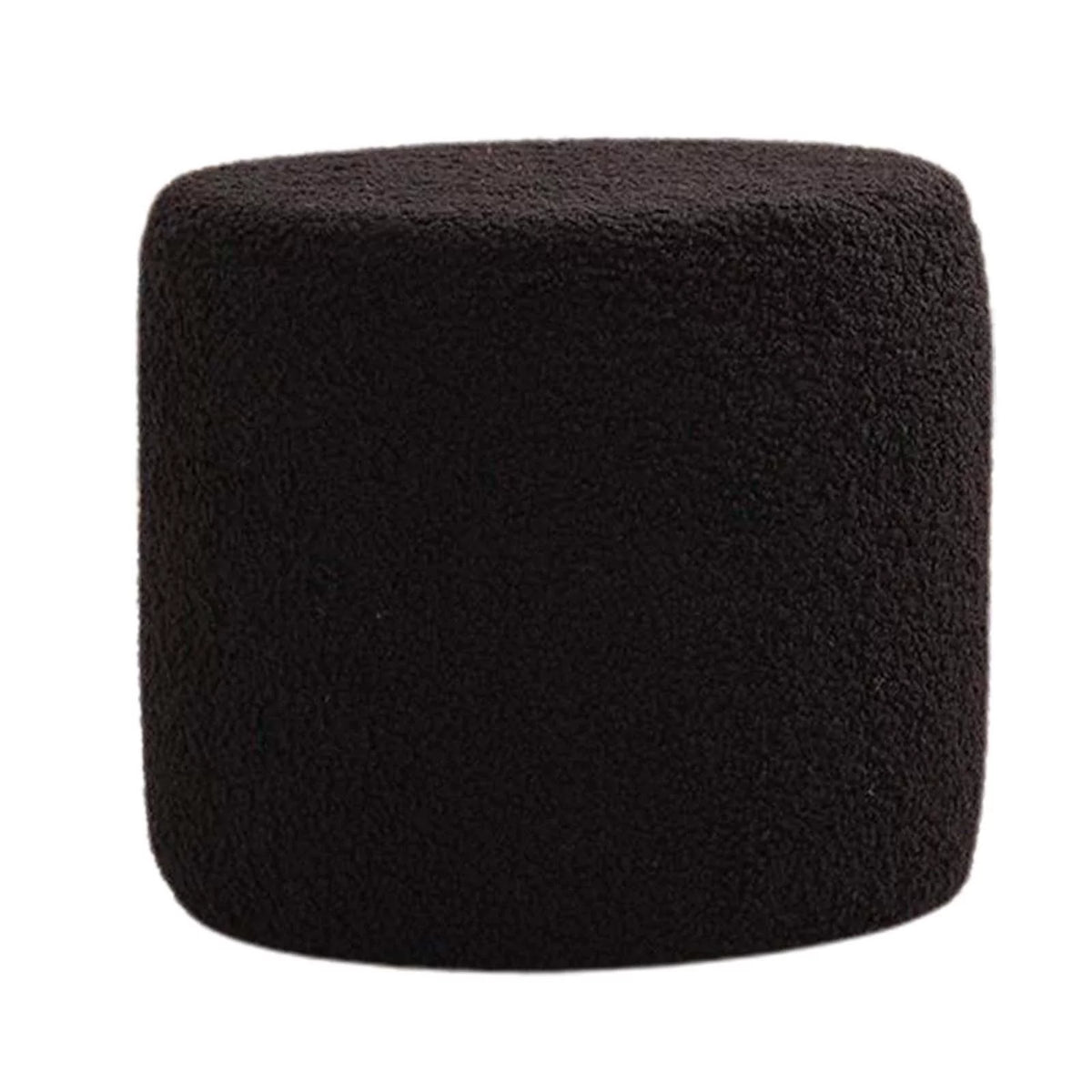 Black Foot Rest Stool Q7487