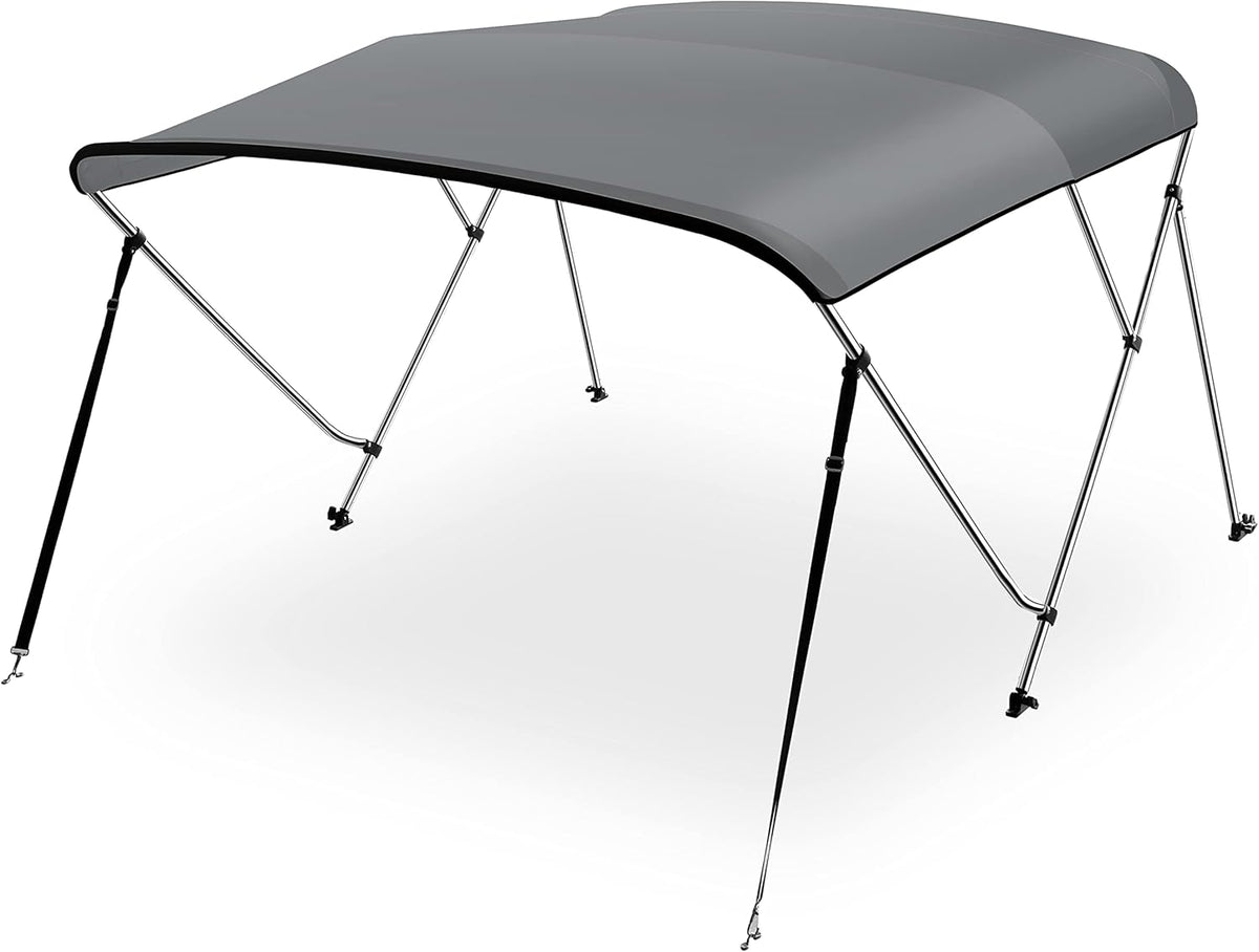 Royal Blue 4 Bow Bimini Top Boat Canopy with Storage Boot D7746