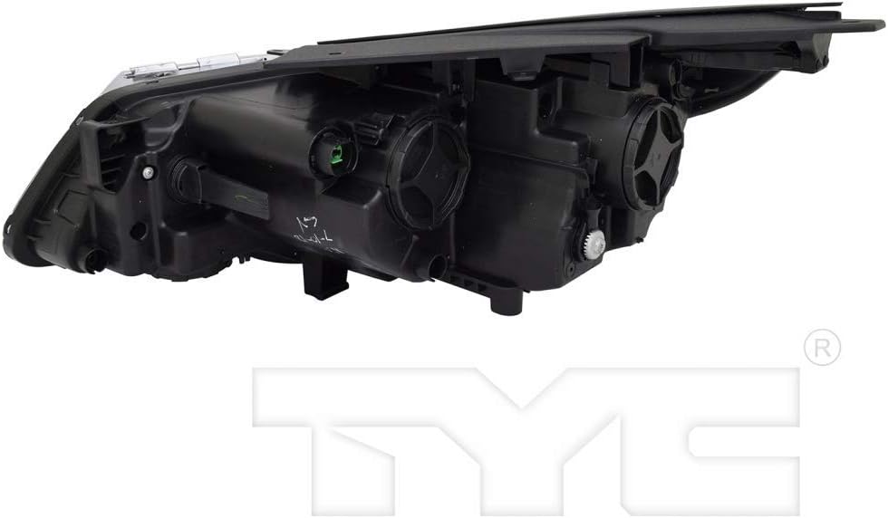 Passenger Side Halogen Headlight with LED Accent J221