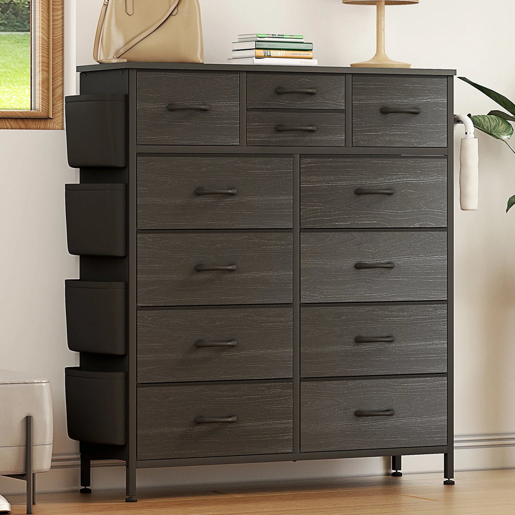 12 Drawer Fabric Dresser N251