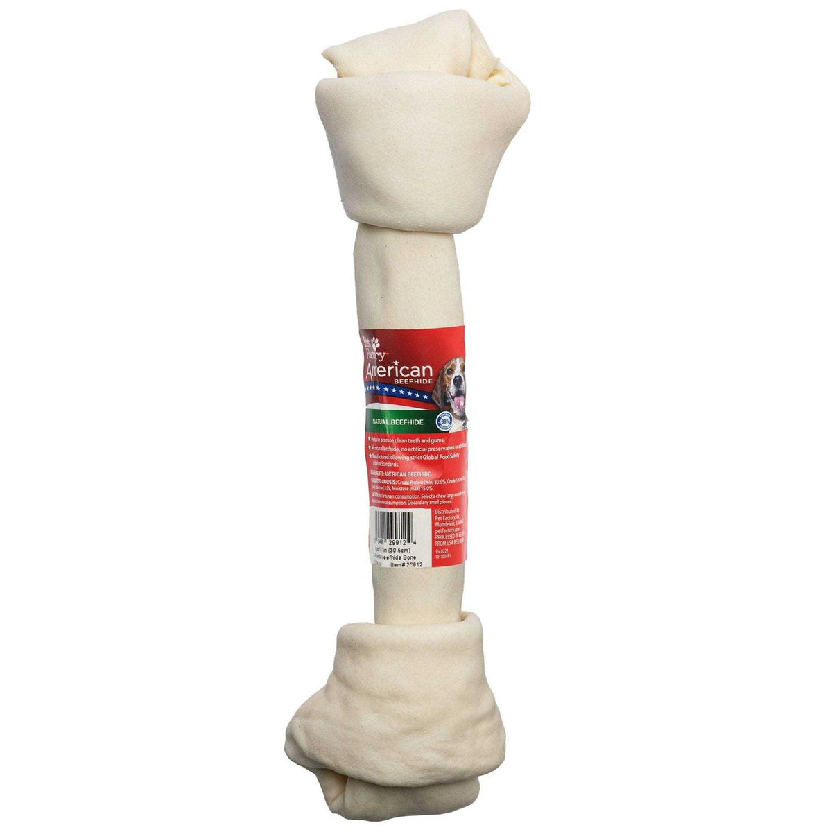 Chicken Flavored Beefhide Bone F549716