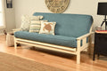 Full Size Linen Aqua Futon Mattress X577
