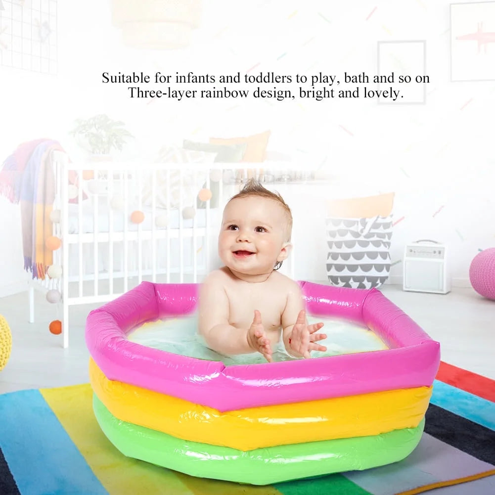 Inflatable Infant Toddler Swimming Pool L69473