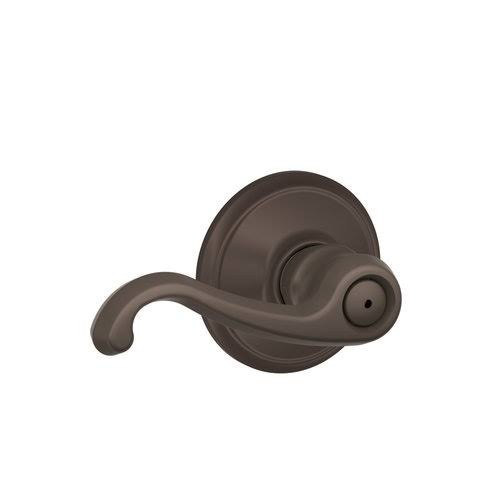 Bright Brass Privacy Door Lever B22104