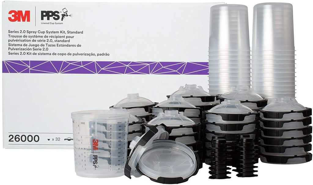 PPS Series 2.0 Spray Cup System Kit, Standard 22 fl oz 650 ml, 200 Micron Filter M69044