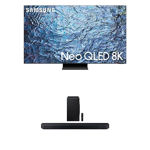 65-Inch Neo QLED 8K Mini LED Smart TV, Titan Black X4886
