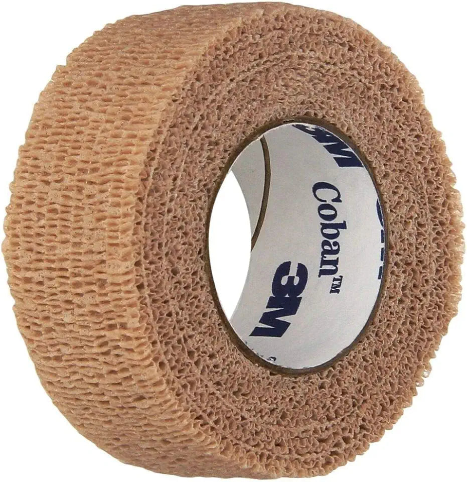 Tan Self-Adherent Wrap 1" 5yds Pack of 30 I716218