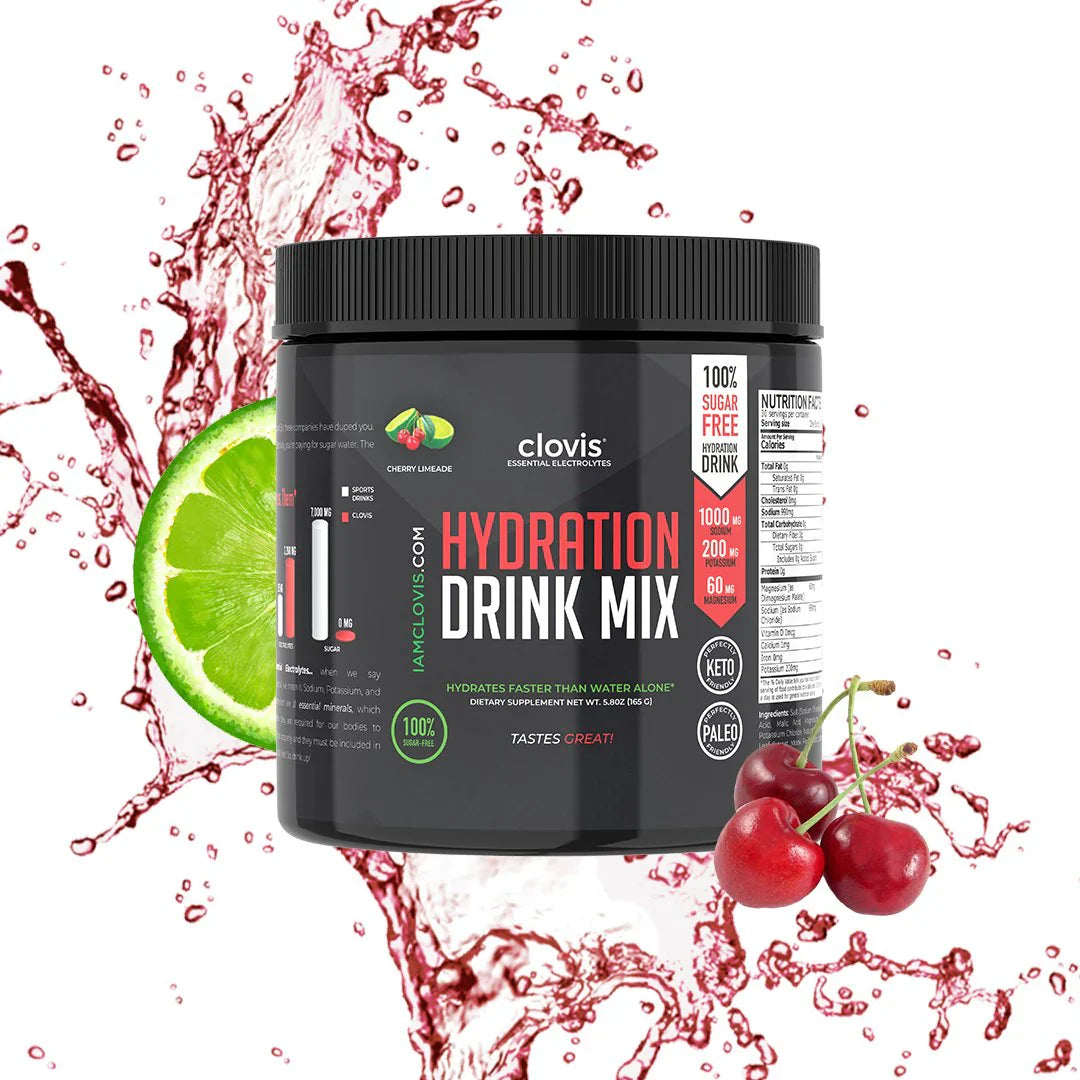 Electrolytes Hydration Drink Mix Cherry Limeade 30 Servings L8421